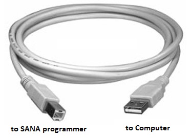 USB Cable SANA programmer